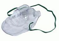 Adult Oxygen Mask & Nose Clip 1116000 (No Tubing) Mask Only