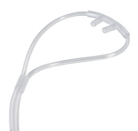 Adult Nasal Cannula With Curved/ Flared Prongs And Headset / 1168000 / G2S3