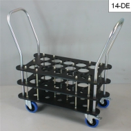 Bulk Transportation Trolleys, - D & E Cylinders, 14 x Capacity