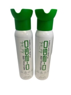 2 x O2GO 18L Oxygen Can with Integral Mask  99.5% Pure Oxygen