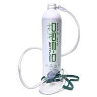 O2GO 1 X 18L Oxygen Can with Mask and Tube - 99.5% Pure Oxygen