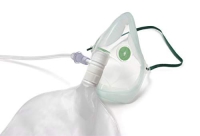 Intersurgical EcoLite™, adult, high concentration oxygen mask with tube, 2.1m 1181015