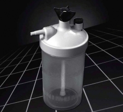 Salter Labs® High Flow Bubble Humidifier 7900 6-15 LPM 6 PSI