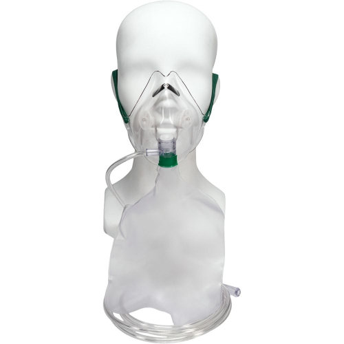 High Concentration, Non-Rebreathing Adult Oxygen Masks