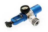 Dialflow O2 Regulator + Auxillary Outlet O2 