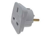 Continental Travel Adaptor UK to Euro