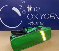 Paramedic Oxygen Barrel Bag Green