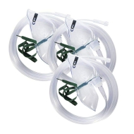 Medium Concentration Adult Oxygen Masks with 7' Tube Tubing
