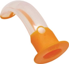 Guedel airway, Size 3 (9.0) Orange colour coding 