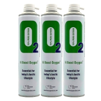 3 X O2 10 Litre Replacement Oxygen Cans 
