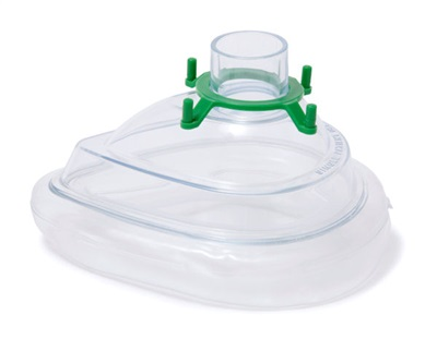 Economy, Anaesthetic face mask, size 4, medium adult, 22F