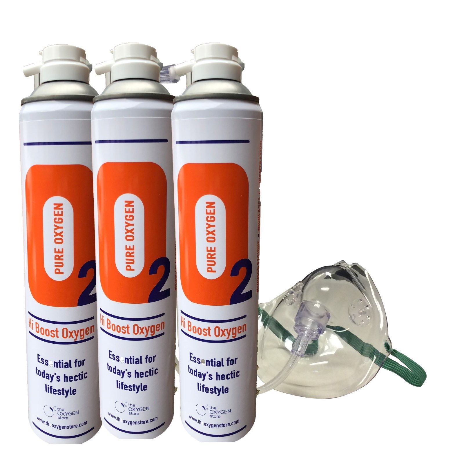 oxygen and mask